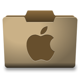 Cardboard Mac Icon 256x256 png